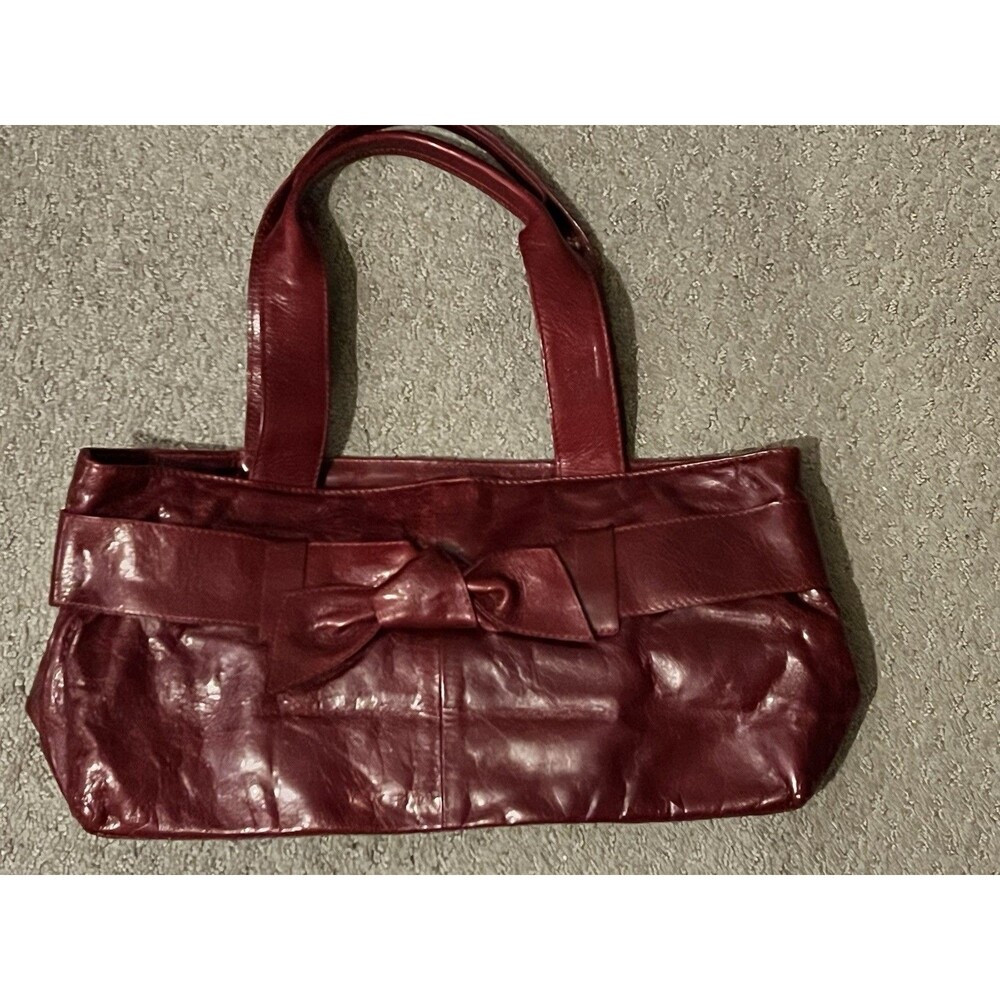 Roberta  Gandolfi Vintage Genuine Leather Purse Bag Made In Italy